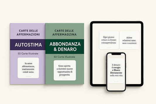 Carte Delle Affermazioni-PDF+ Immagini Instagram (150 frasi)